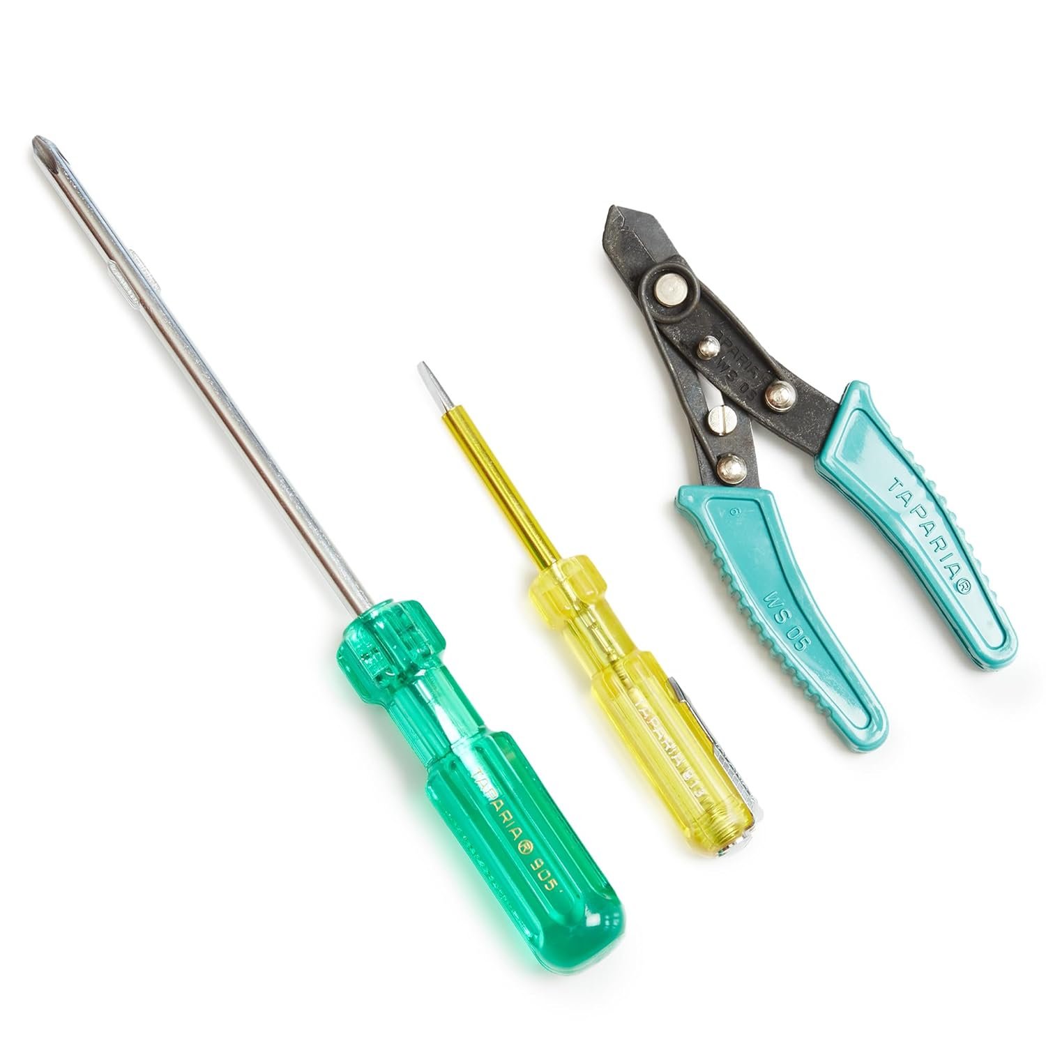 Taparia TK-055 905, WS05, 813 Screwdriver 2 In 1, Tester & Wire Stripper Tool Set