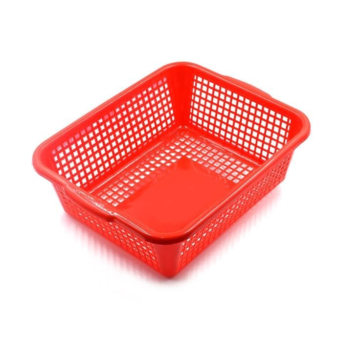 AVETON Multipurpose Kitchen Organizer – Medium Plastic Basket for Washing Vegetables, Fruits, and Dish Rack Storage