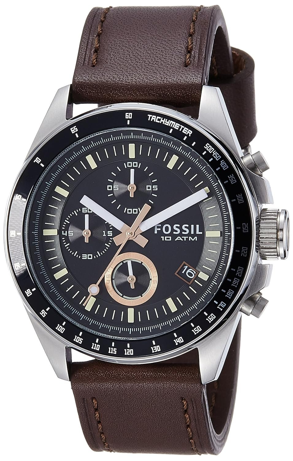 Fossil Decker Analog Black Dial Men's Watch - CH2885I