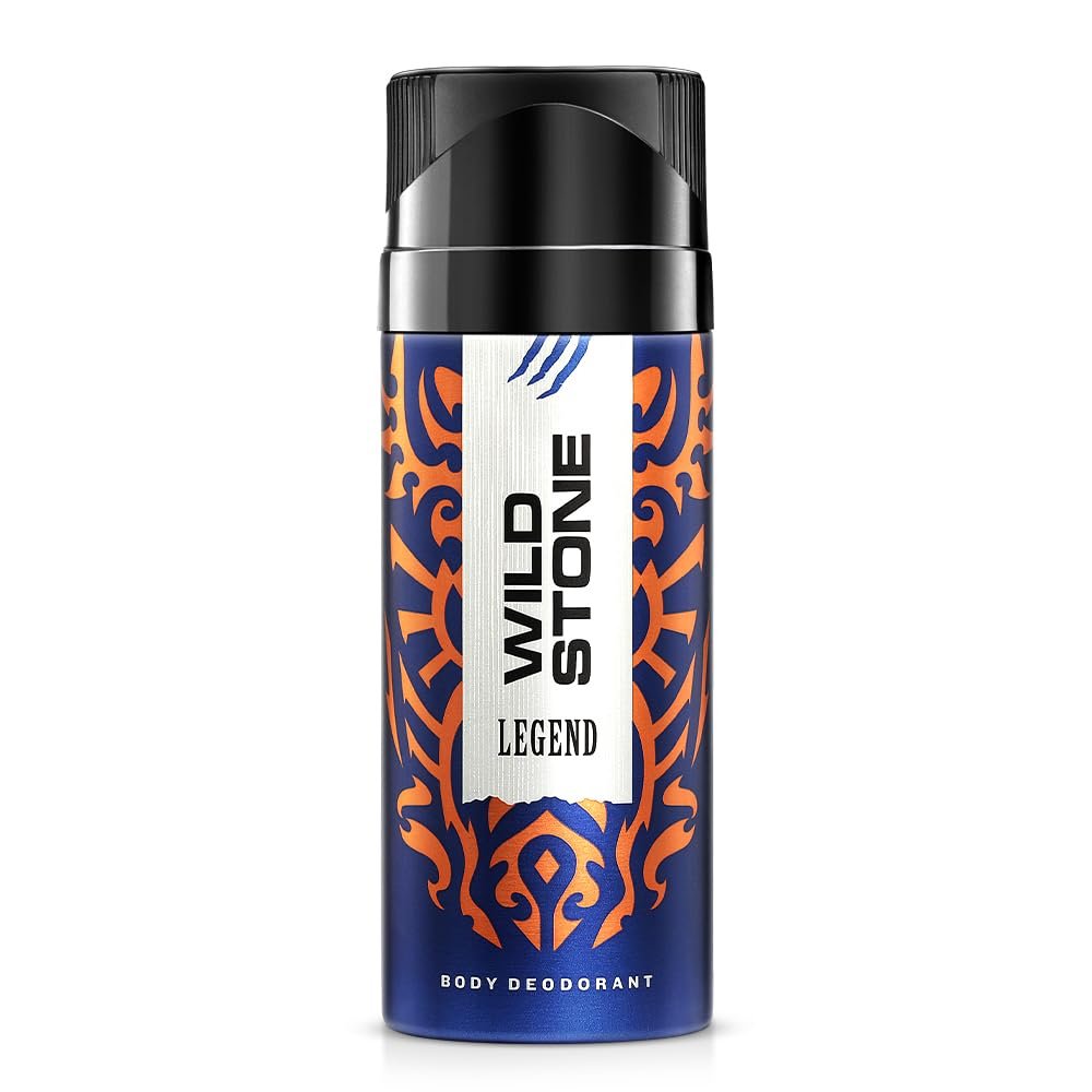 Wild Stone Legend Long-Lasting Body Deodorant Spray for Men, 225ml
