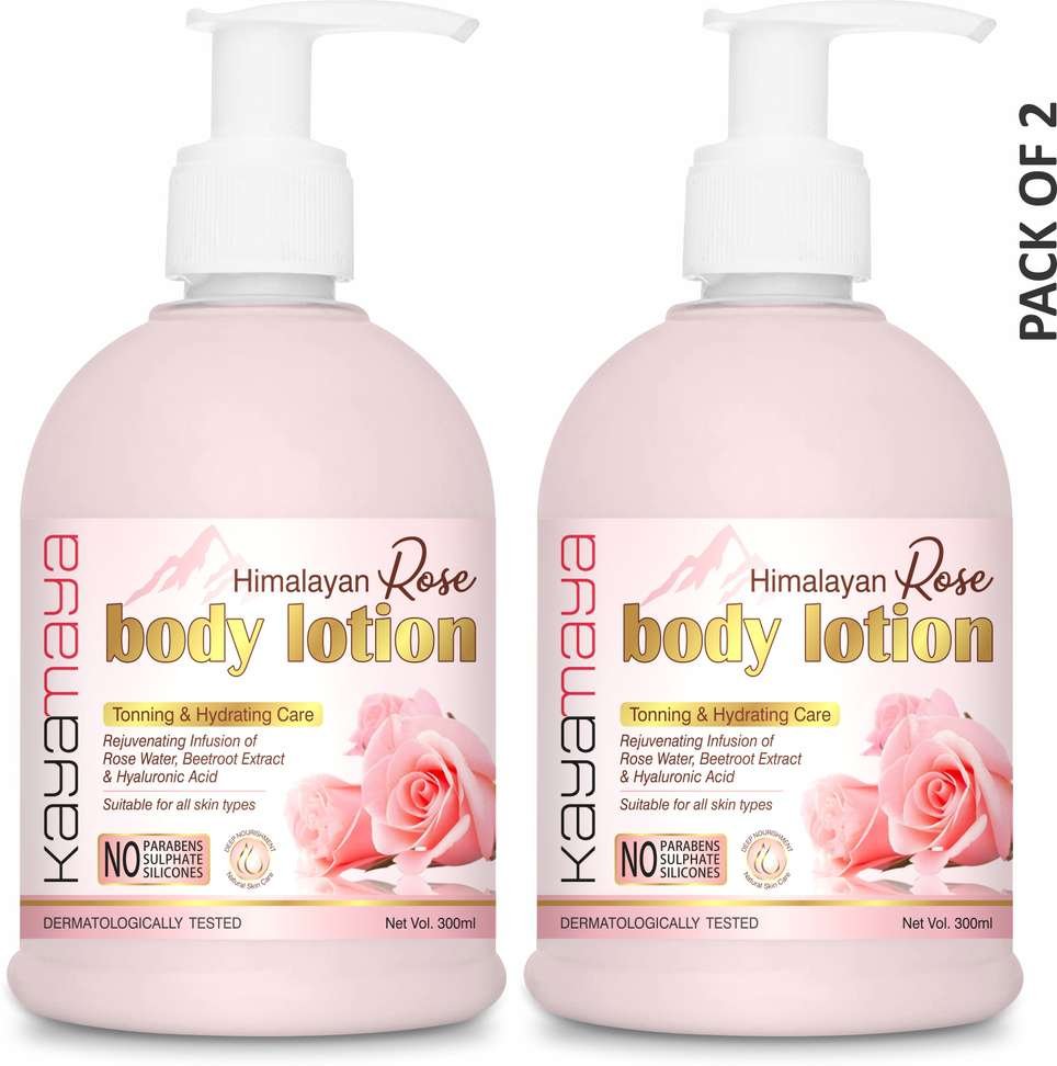 kayamaya rose body lotion moisturizing skin soothing hydration pack 2
