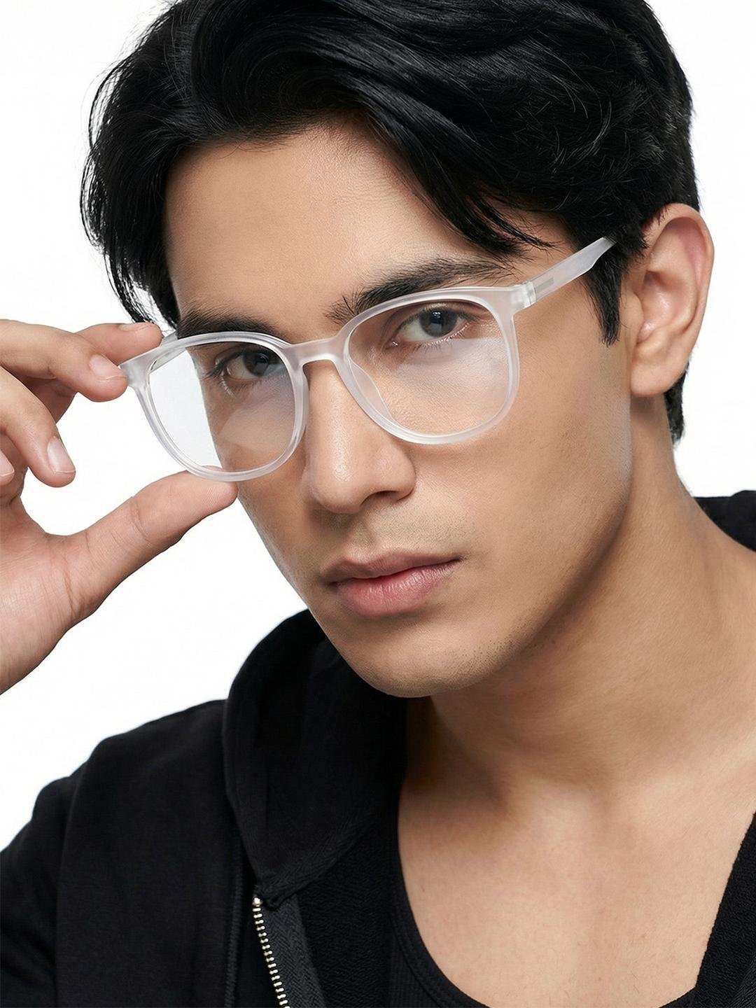 Buy Lenskart Blu Unisex Full Rim Round Frames -  - Accessories for Unisex
