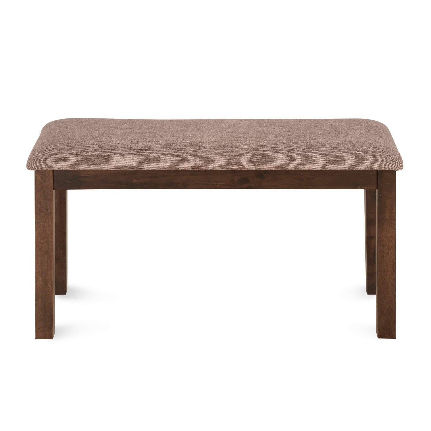 Alice 2 Seater Dining Bench (Melamine Finish, Antique Cherry)