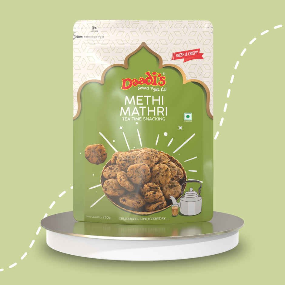 Daadi's Methi Mathri - Buy at ₹105 Online | Instant Delivery - Zepto