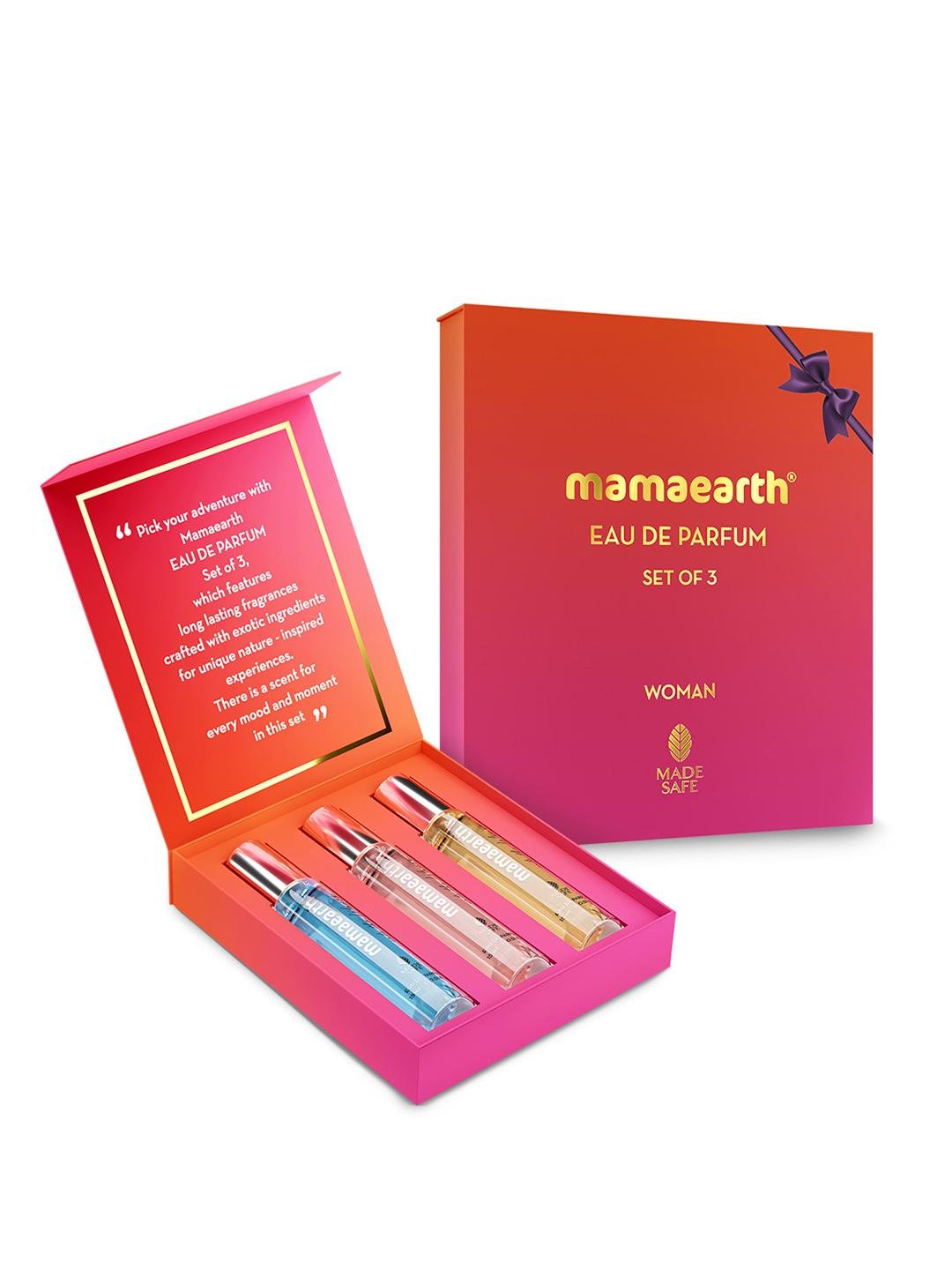 Buy Mamaearth Women Set Of 3 Premium & Long Lasting Eau De Parfum   15 Ml Each -  - Personal Care for Women
