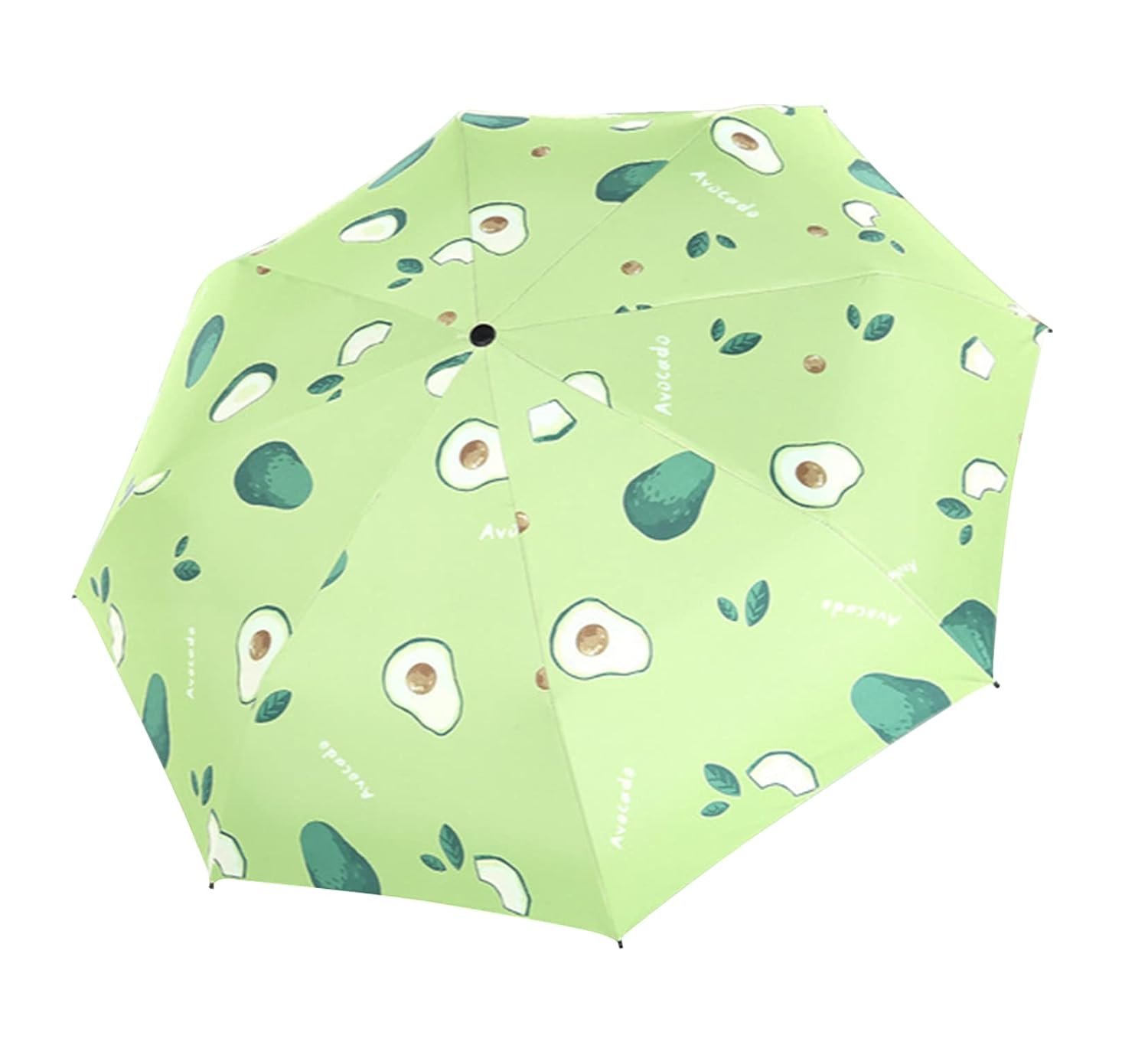 House of Quirk 3-Fold Travel Umbrella - Auto Open/Close Ultra Light and Small Mini Umbrella with Carrying Pouch