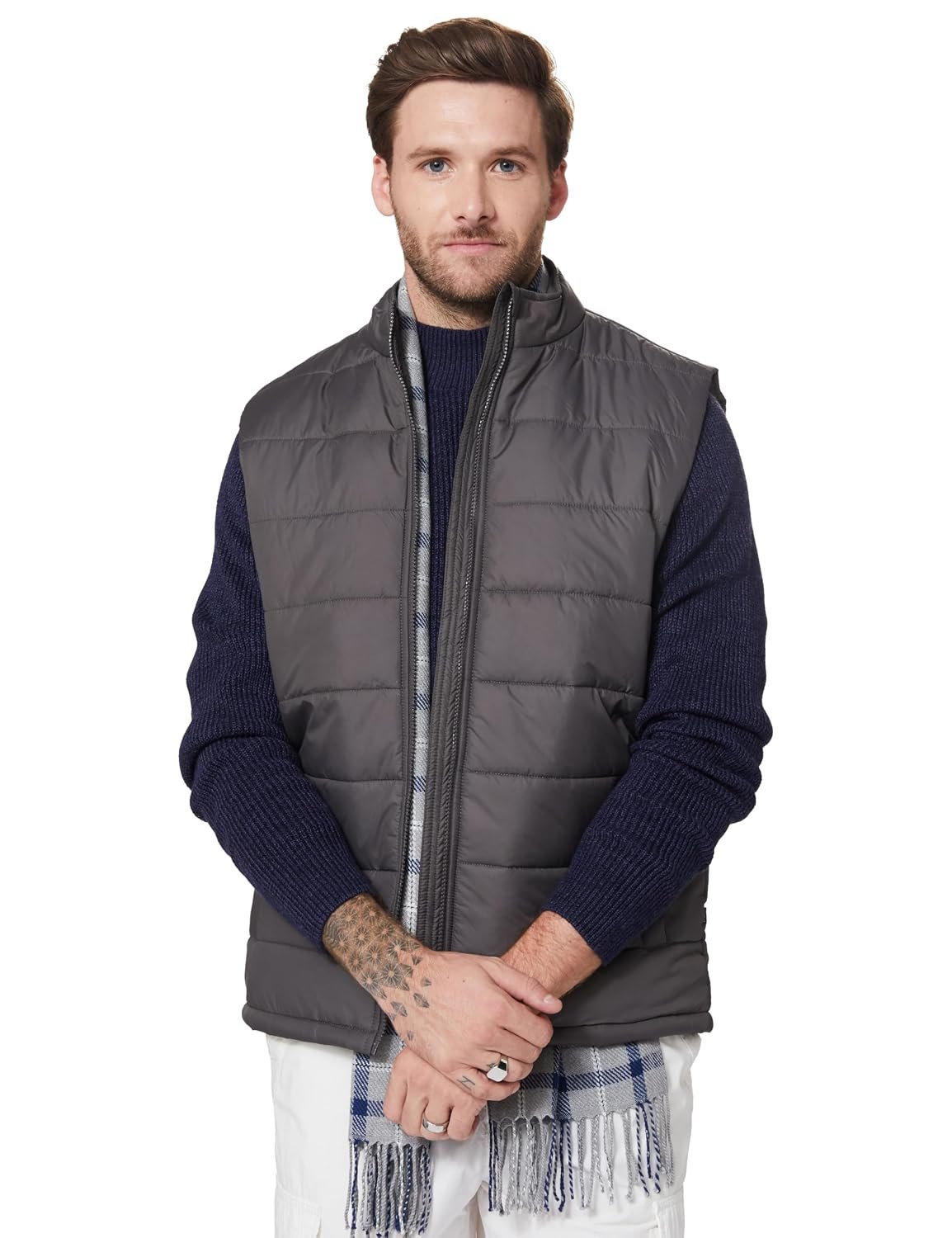Amazon Brand - Symbol Men's 100% Polyester Regular Jacket