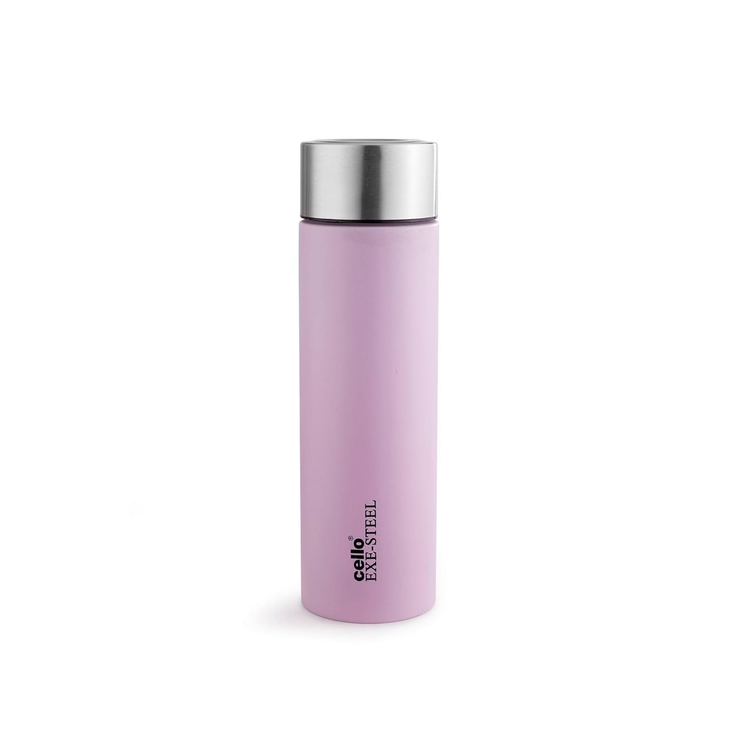 CELLO H2O Matt Stainless Steel Water Bottle for Office & Daily Use 1000 ml Pink | Single Wall Freezer & Fridge Safe, Lightweight & Stylish Leakproof Rustproof Steel Water Bottle for School