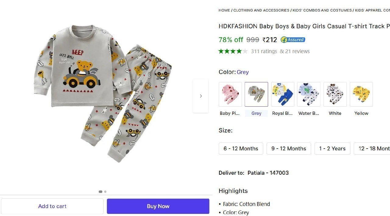 HDKFASHION Baby Boys & Baby Girls Casual T-shirt Track Pants Price in India - Buy HDKFASHION Baby Boys & Baby Girls Casual T-shirt Track Pants online at Shopsy.in