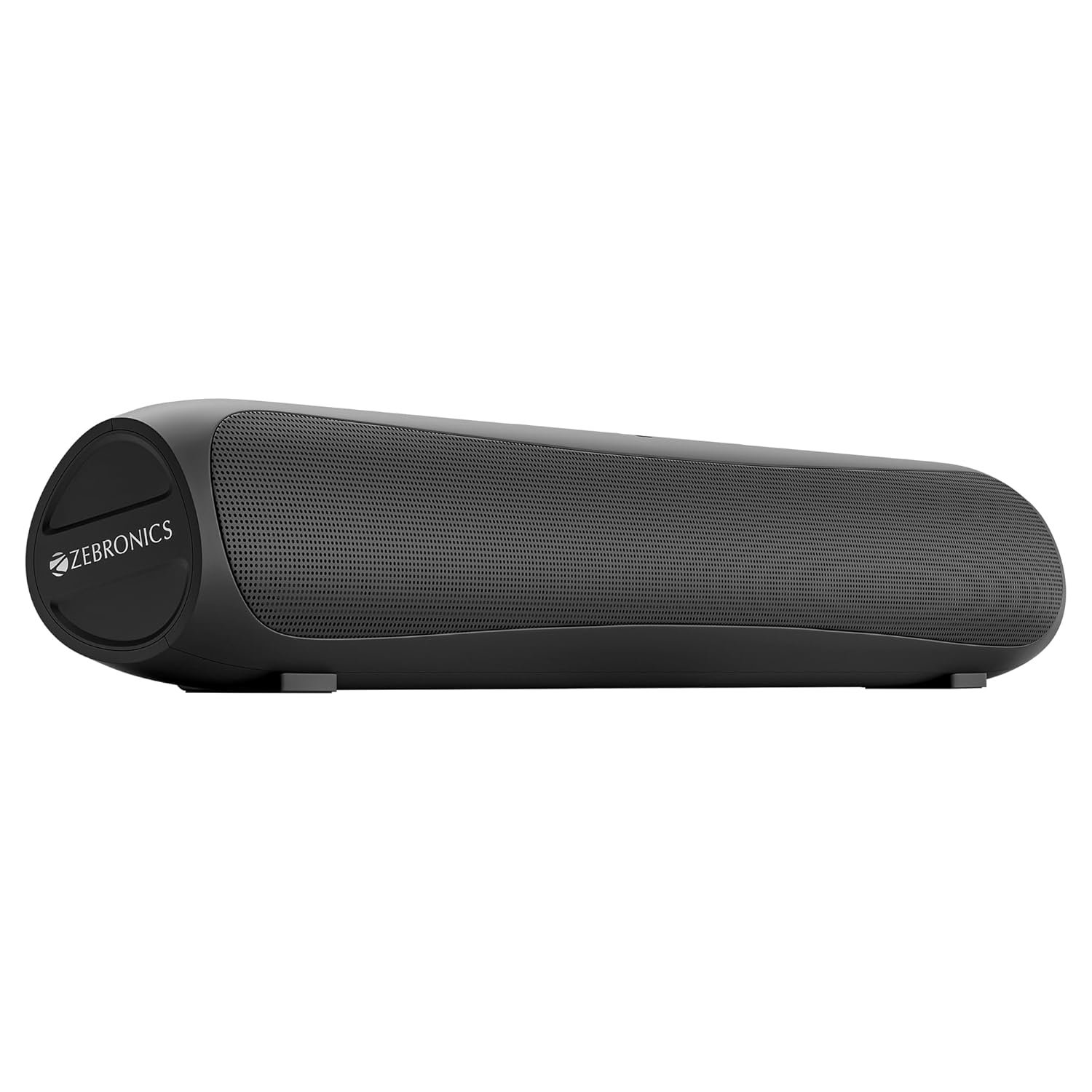 Zebronics Compact Soundbar, 18 Watts, Upto 6 Hours Playback, Dual 52mm Drivers, Dual Passive Radiators, TWS, Type-C Charging, USB, AUX, LED Indicator (Vita Bar 202) | Upto 6 Hours Playback, Dual 52mm 