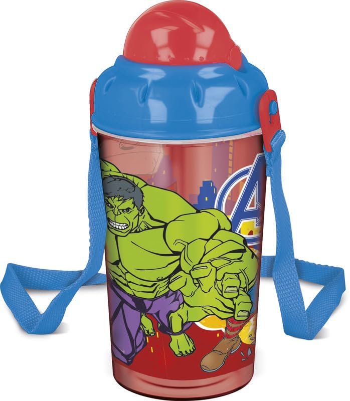 STRIDERS SINGLE WALL CANTEEN 465 ML AVENGERS BOMBERSS