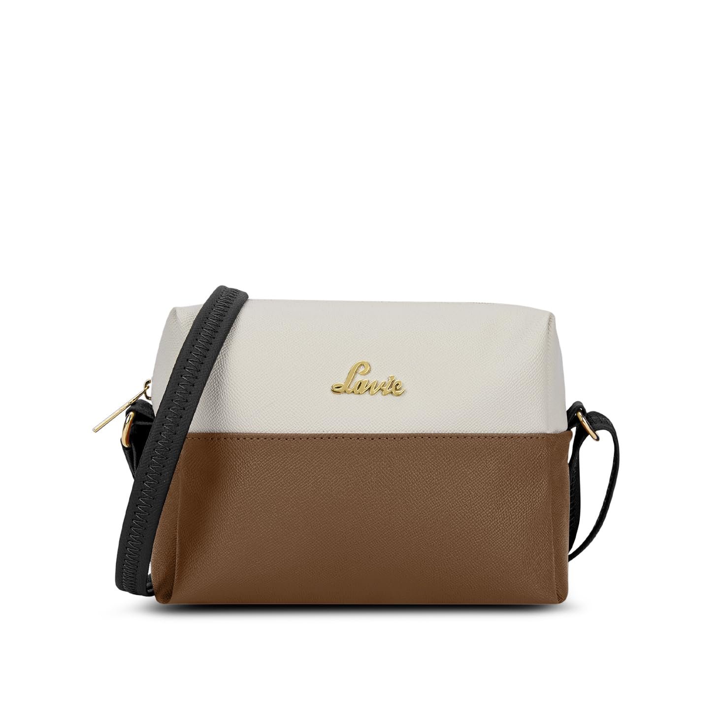 Lavie Women's Ellen Colourblock Horizantal Cross Body Sling Bag | Ladies Purse Handbag | Gift for Women