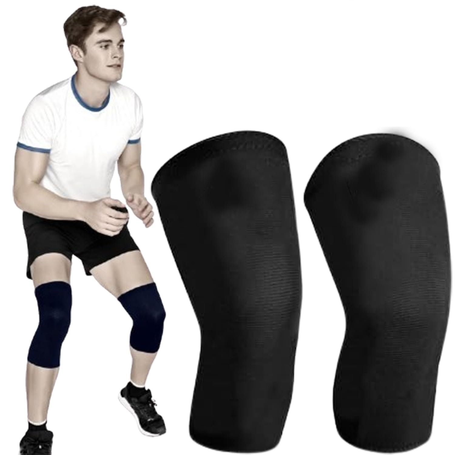BHQ Knee Pain Relief Products Knee Pad Leg Sleeves For Men Gym