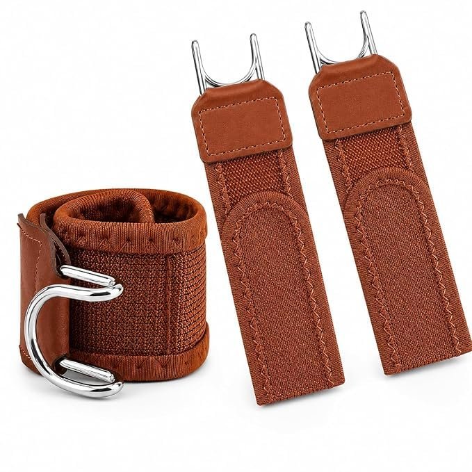 GK ELITE Buckleless Belt Hook for Men & Women, Invisible Elastic Waist Belt with Tactical Metal Hook Fastener, No Buckle Design for Jeans, Trousers, Workwear and Daily Casual Use