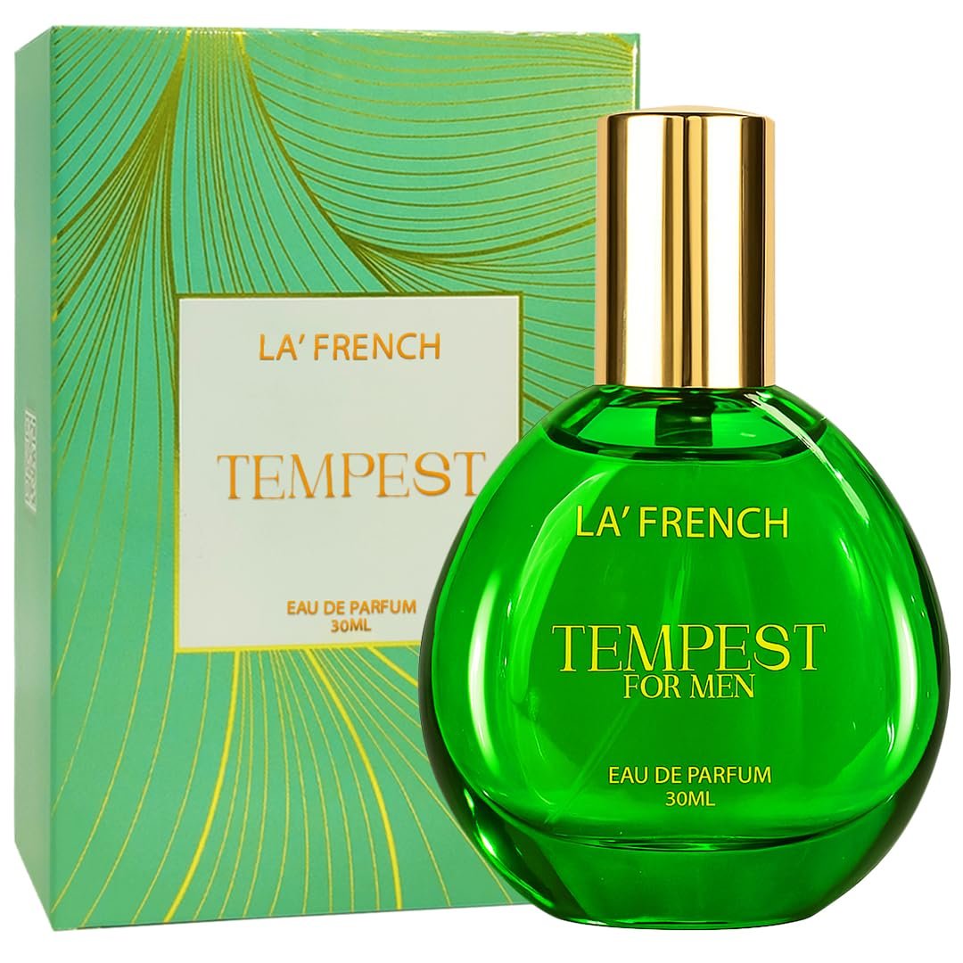 La French Tempest Perfume for Men- 30ml | Premium Perfume For Men | Long-Lasting & Captivating Fragrance | Luxury Scent for Everyday Wear & Special Occasions