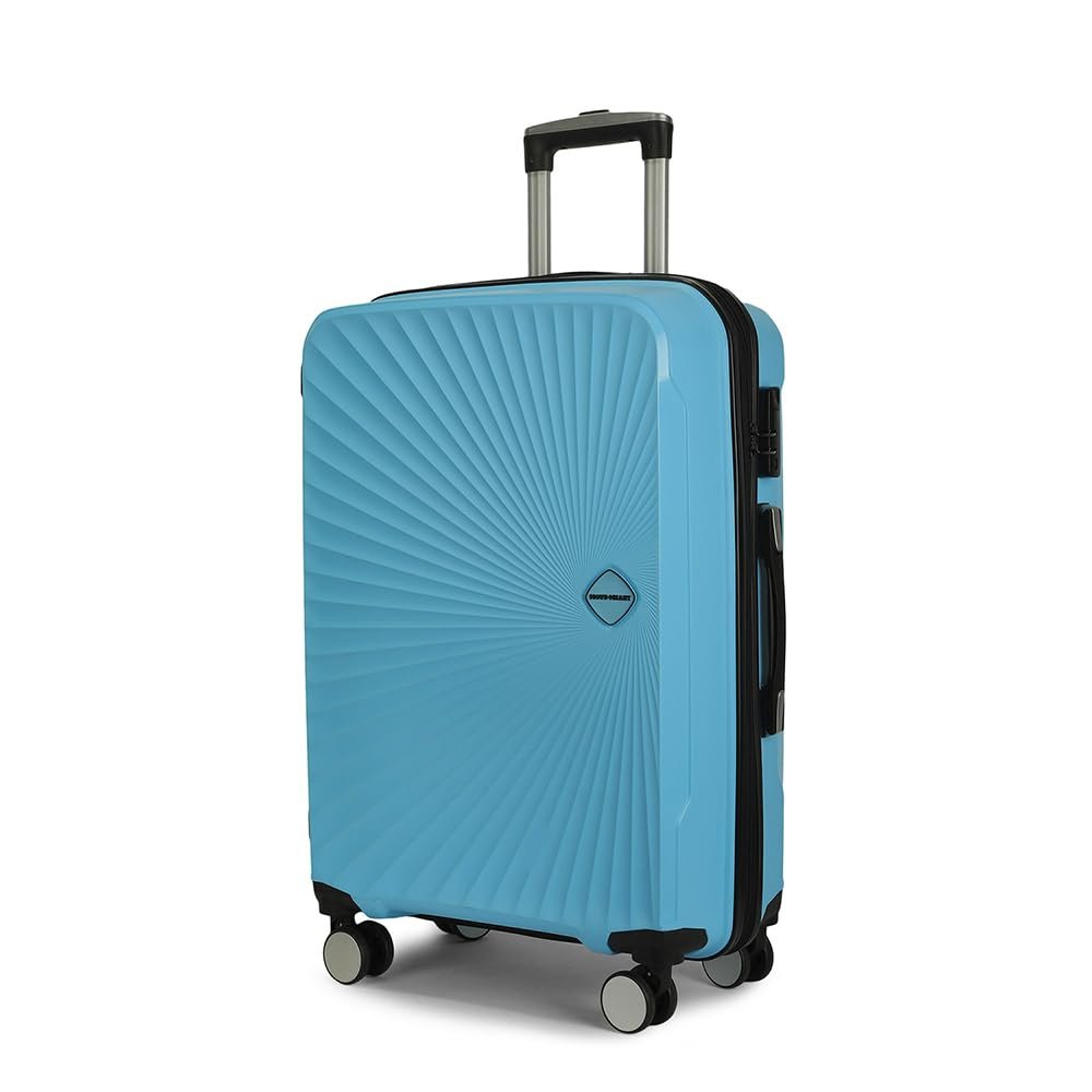 Move-Meant TREKIFY 8 Wheels Number Lock Polypropylene Trolley Bag for Men & Women | 360 Degree Wheeling System Luggage | Trolley Bags for Travel
