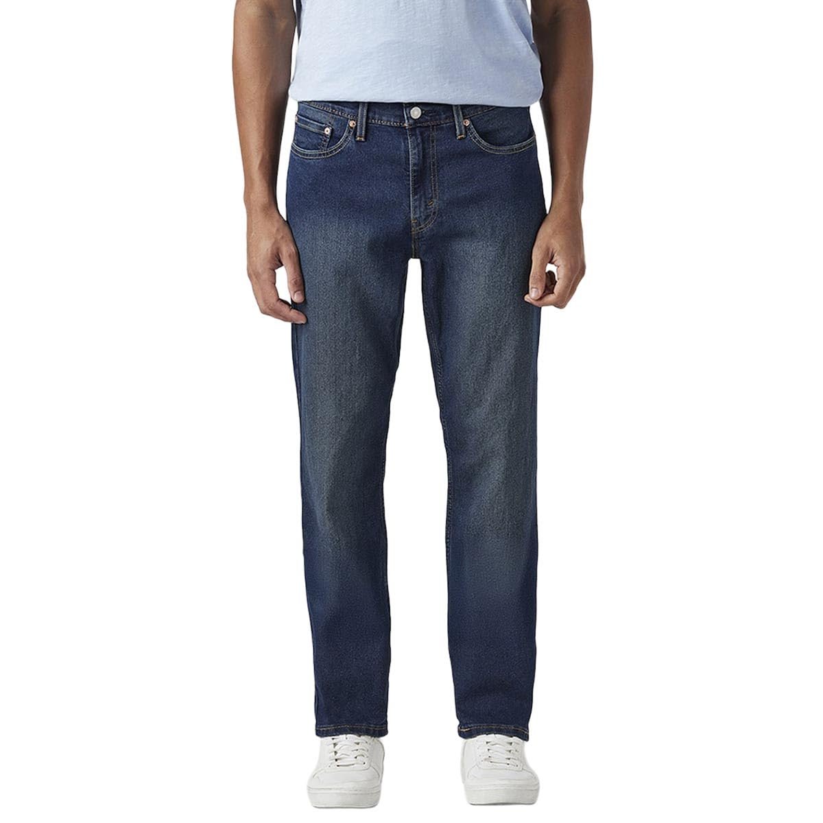 Levis Indigo Tapered Mid Rise Jeans