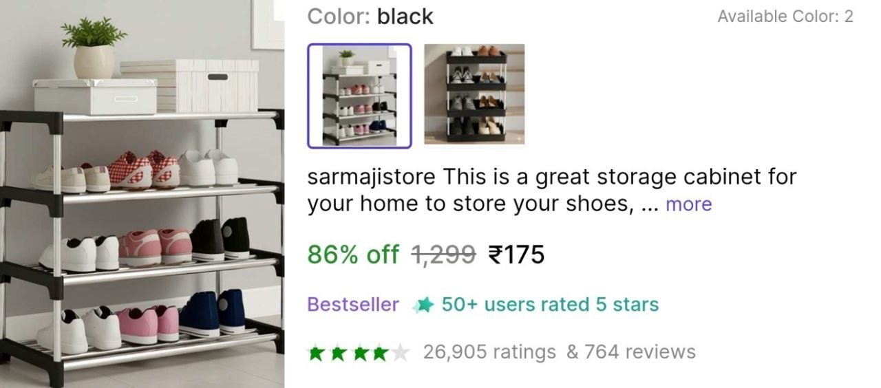 sarmajistore This is a great storage cabinet for your home to store your shoes, books, kids Plastic Shoe Stand Price in India - Buy sarmajistore This is a great storage cabinet for your home to store 
