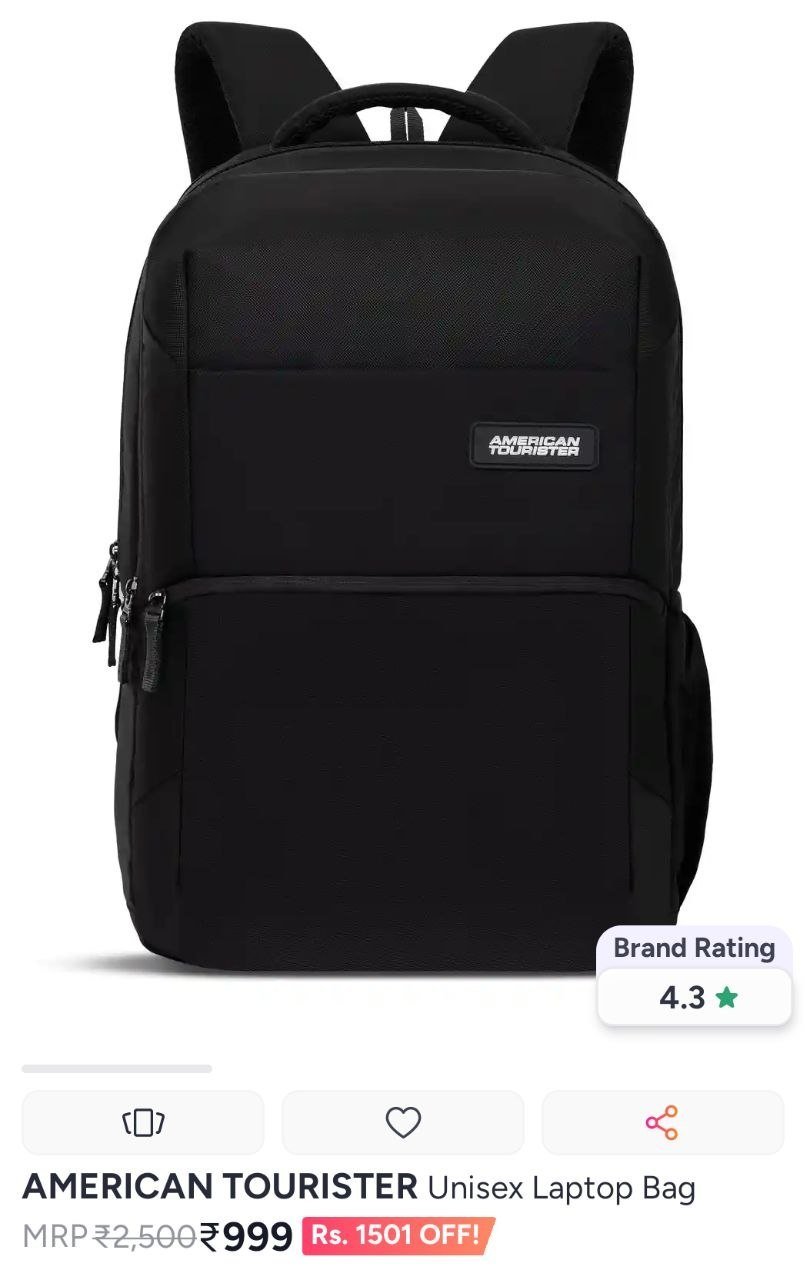 Buy AMERICAN TOURISTER Unisex Laptop Bag -  - Accessories for Unisex