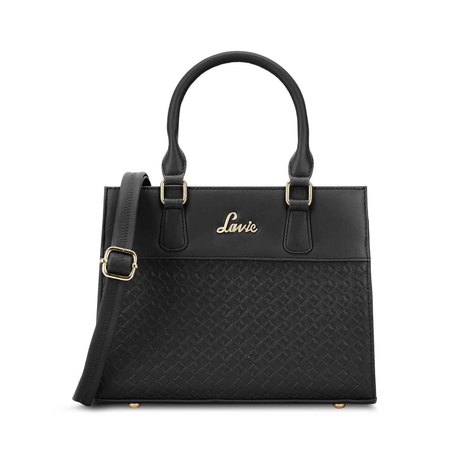 Lavie Women's Bot Neline Solid Satchel Bag for Women | Satchel Handbag for Work | Ladies purse | Stylish Shoulder Bag | Gift for Women