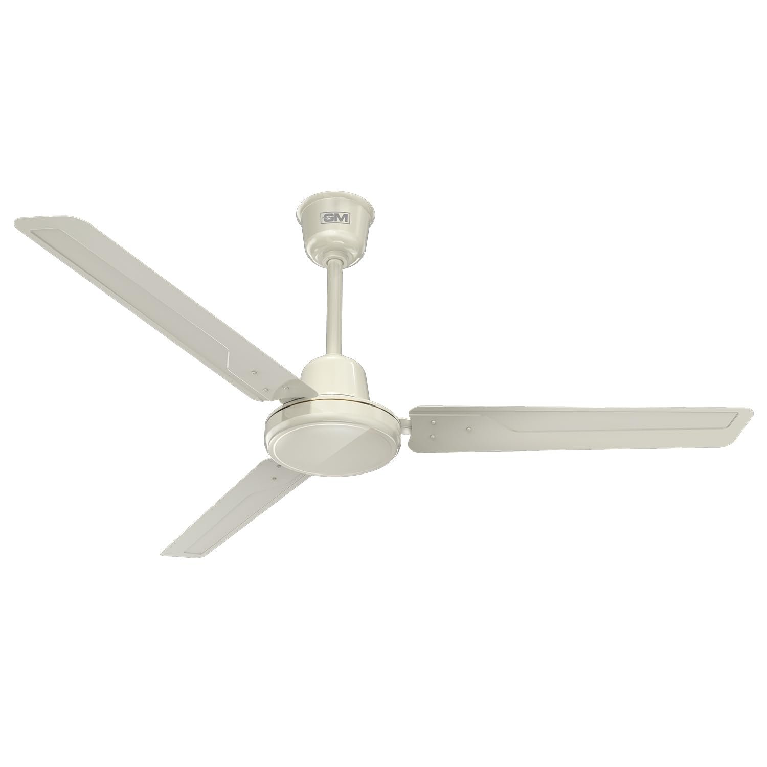 GM Air MTX Ivory 1200mm High Speed Ceiling Fan for Home | BEE Star Rated Energy Effiecient Fan Engineered for Summer Comfort | 390 RPM High Air Delivery | 2 Years Warranty