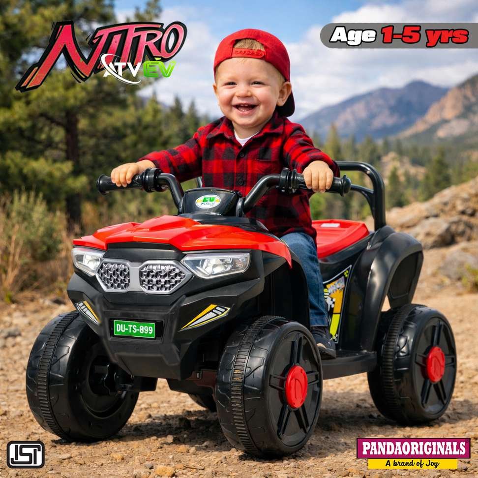 pandaoriginals nitro ev music lights forward backward gear built mp3 player jeep battery operated ri