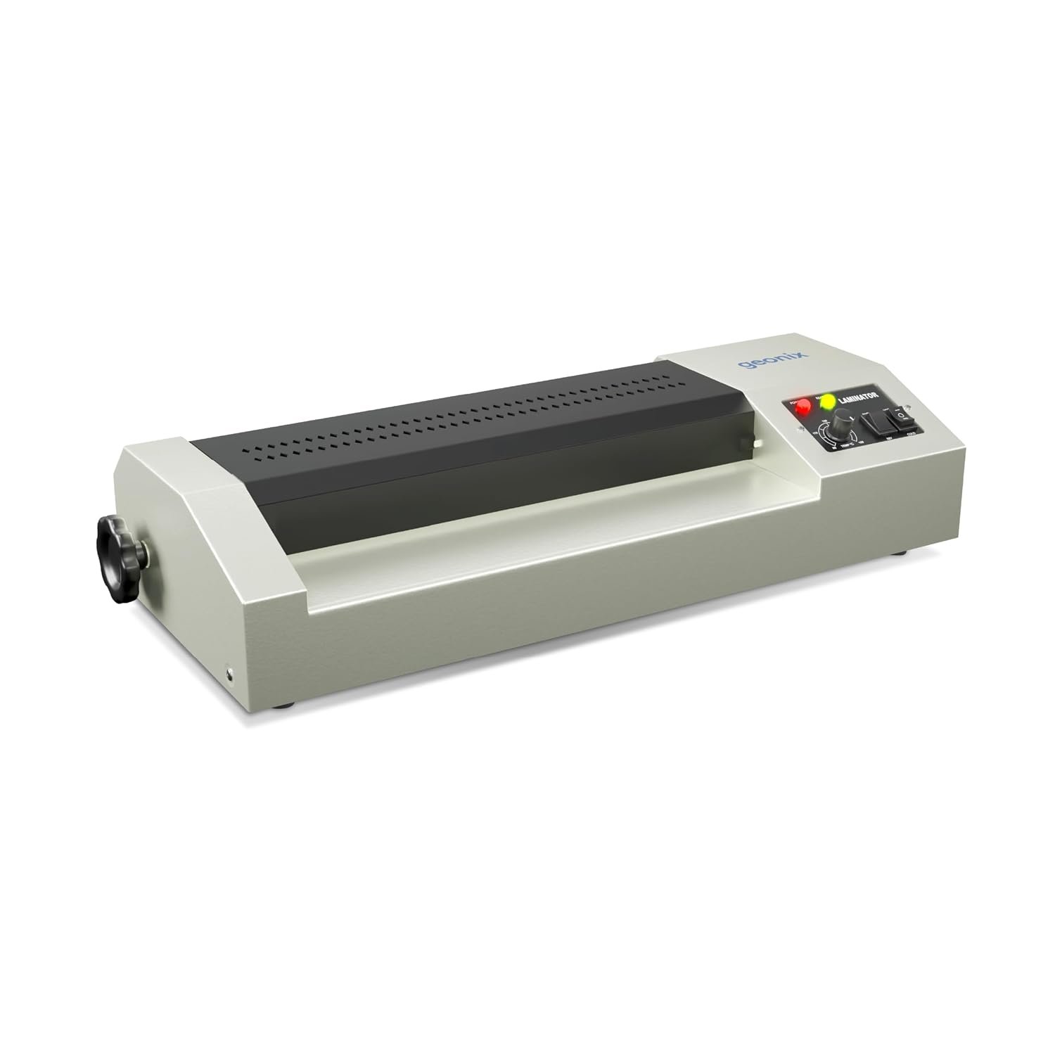 Geonix A3 Professional Lamination/Laminating Machine Hot & Cold, Jam Release | 4-Roller | 3-Min Fast Warm-Up | 330mm Width | Quiet & Portable Design | (Photos ID,I-Card,Documents,Certificate) 