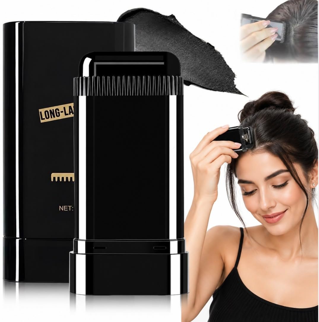 Hairline Shadow Powder Stick 20g | Waterproof Hair Root Touch Up Stick for Instant Hairline & Beard Filling (Pack Of 1)