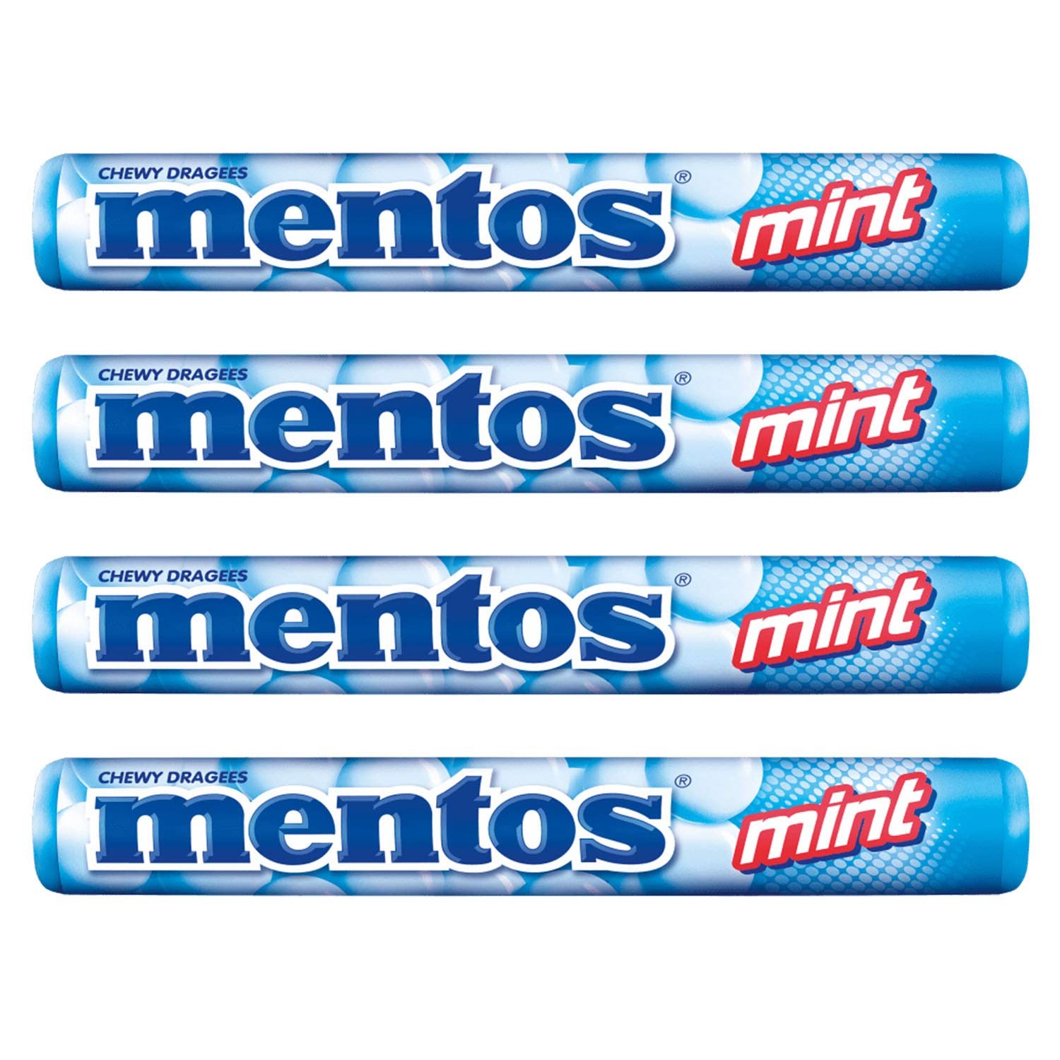 Mentos Mint Roll, 4 X 29 Gm