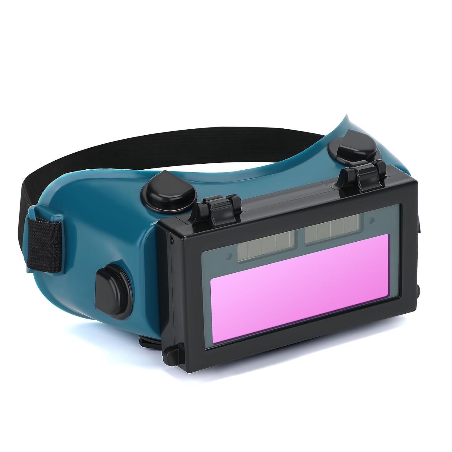 Auto Darkening Welding Goggles with Clear Inner Lenses Welding Helmet Solar Welder Eyes Glasses Flip Up Lens Eye Protection (Dark Green)
