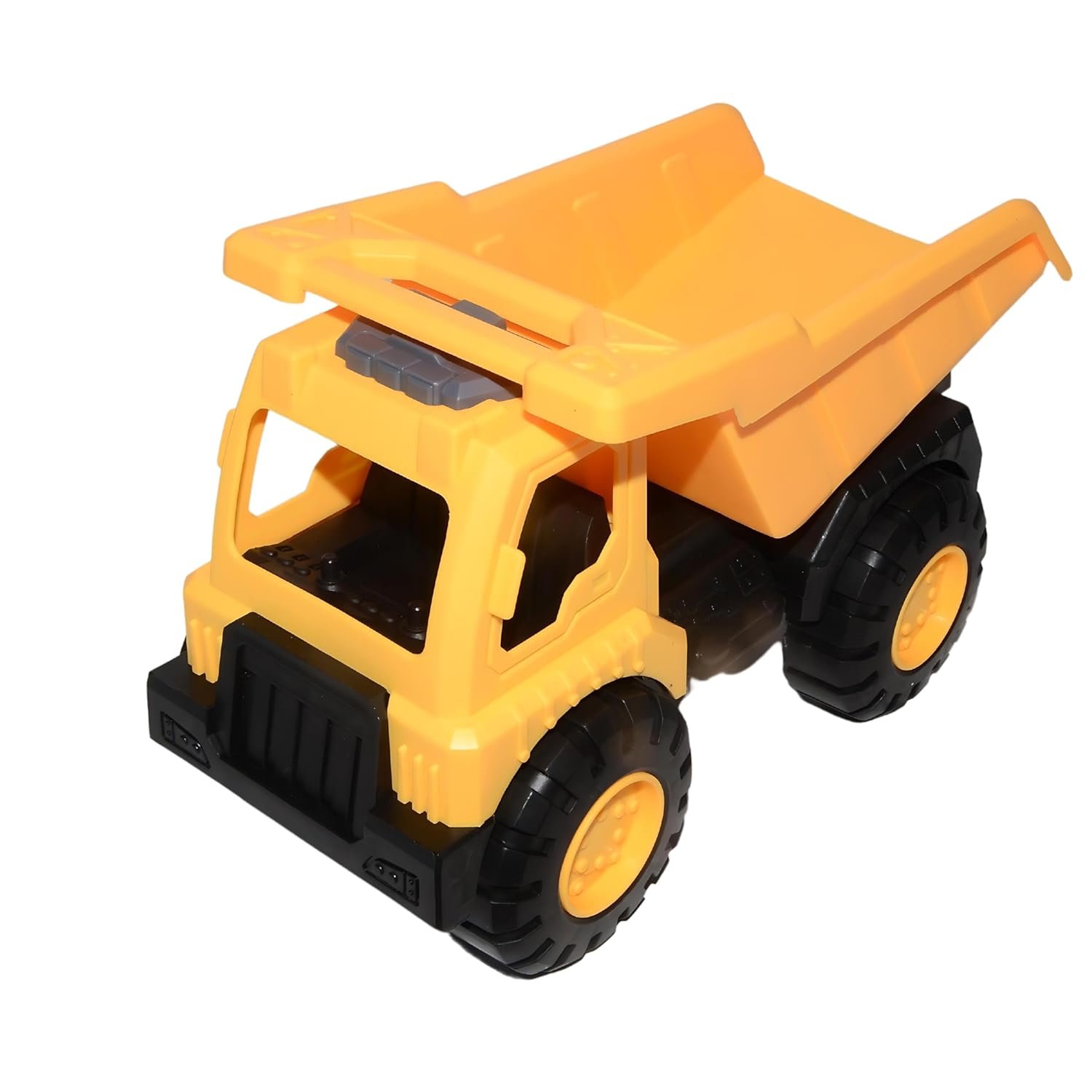 Crackles Friction Power Push and Go Construction Vehicle Machine Dumper Truck Toys for Kids - Pack of 1