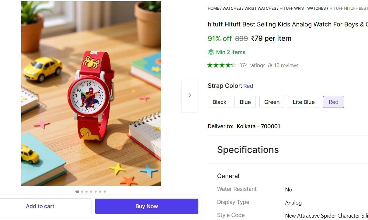 hituff Hituff Best Selling Kids Analog Watch For Boys & Girls Analog Watch  - For Boys & Girls Price in India - Buy hituff Hituff Best Selling Kids Analog Watch For Boys & Girls Analog Wat