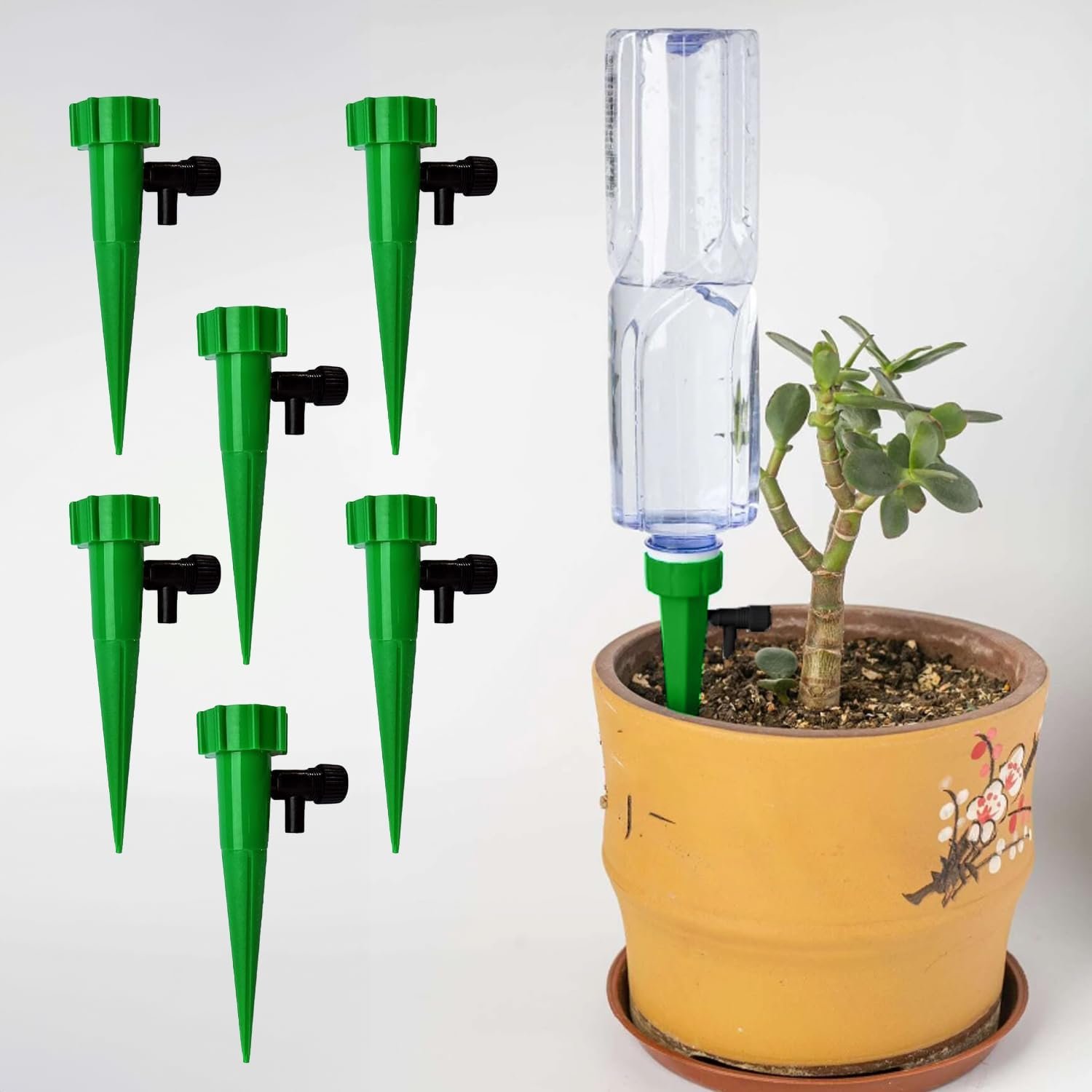(Pack of 10) Drip Irrigation kit for Home Garden, Self-Watering Spikes, Drip Spikes for Plants, Home Garden, Automatic Plant Watering Devices