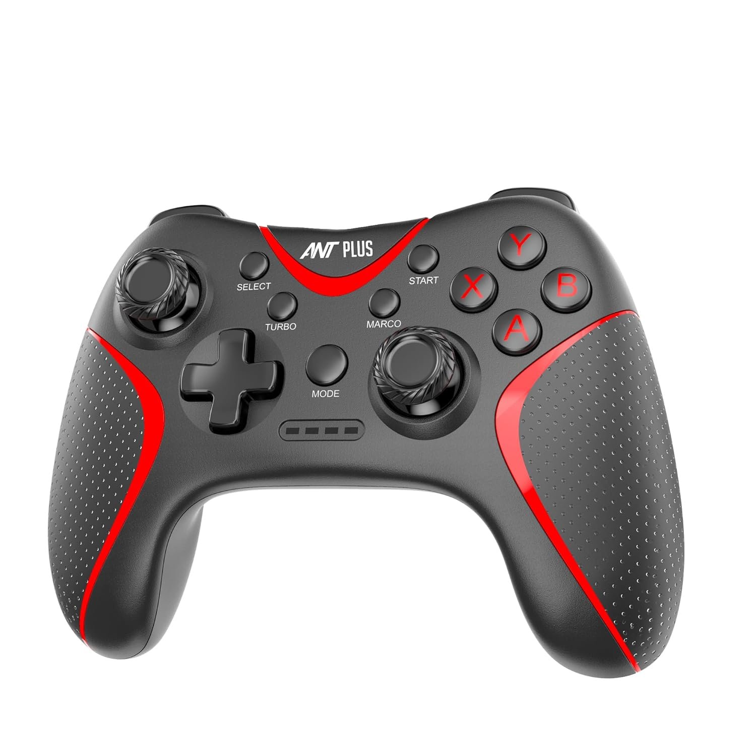 Ant Plus Leo 300 Wireless Gamepad with 2.4GHz Wireless Technology, Integrated Dual Intensity Motor, Keys for PC/Android - Black