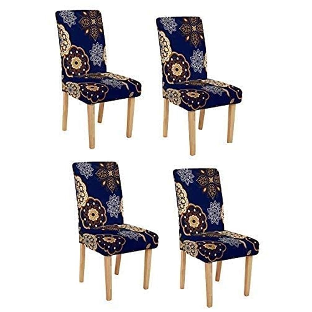 Cortina Chair Cover Slipcover Chair Cover Washable Softness for Elastic Installation Chair Protector Spandex Pack of 6
