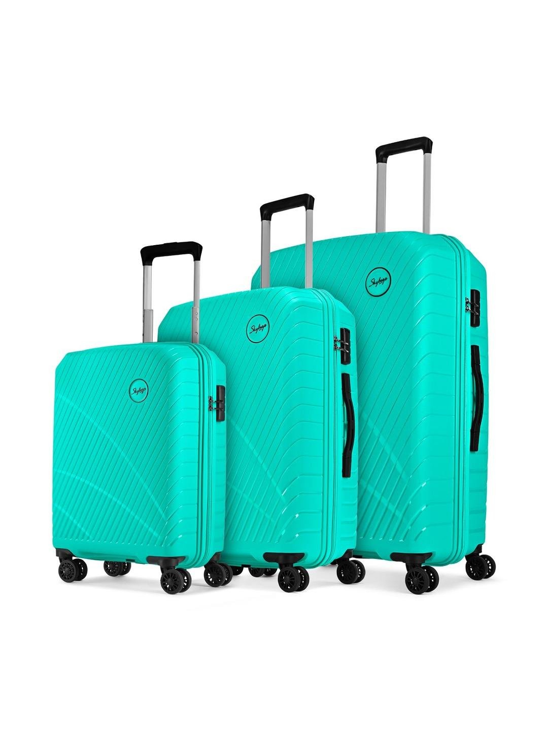 Buy Skybags Set Of 3 Textured Hard Sided Trolley Bags -  - Accessories for Unisex
