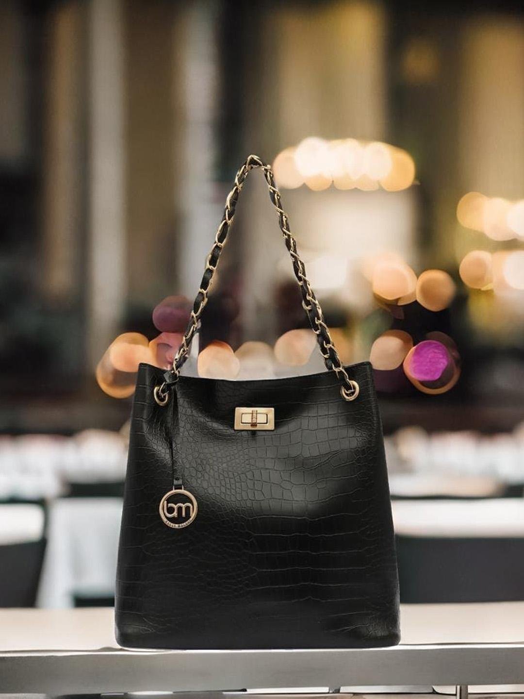 Buy Bagsy Malone Textured Structured Shoulder Bag -  - Accessories for Women
