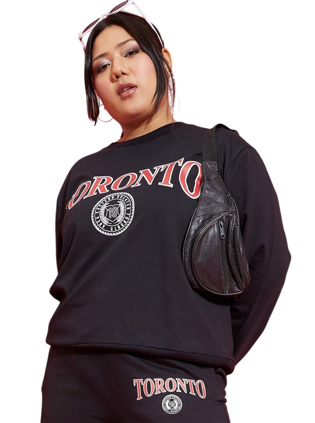 Sassafras Curve Women Toronto Fleece Sweatshirt