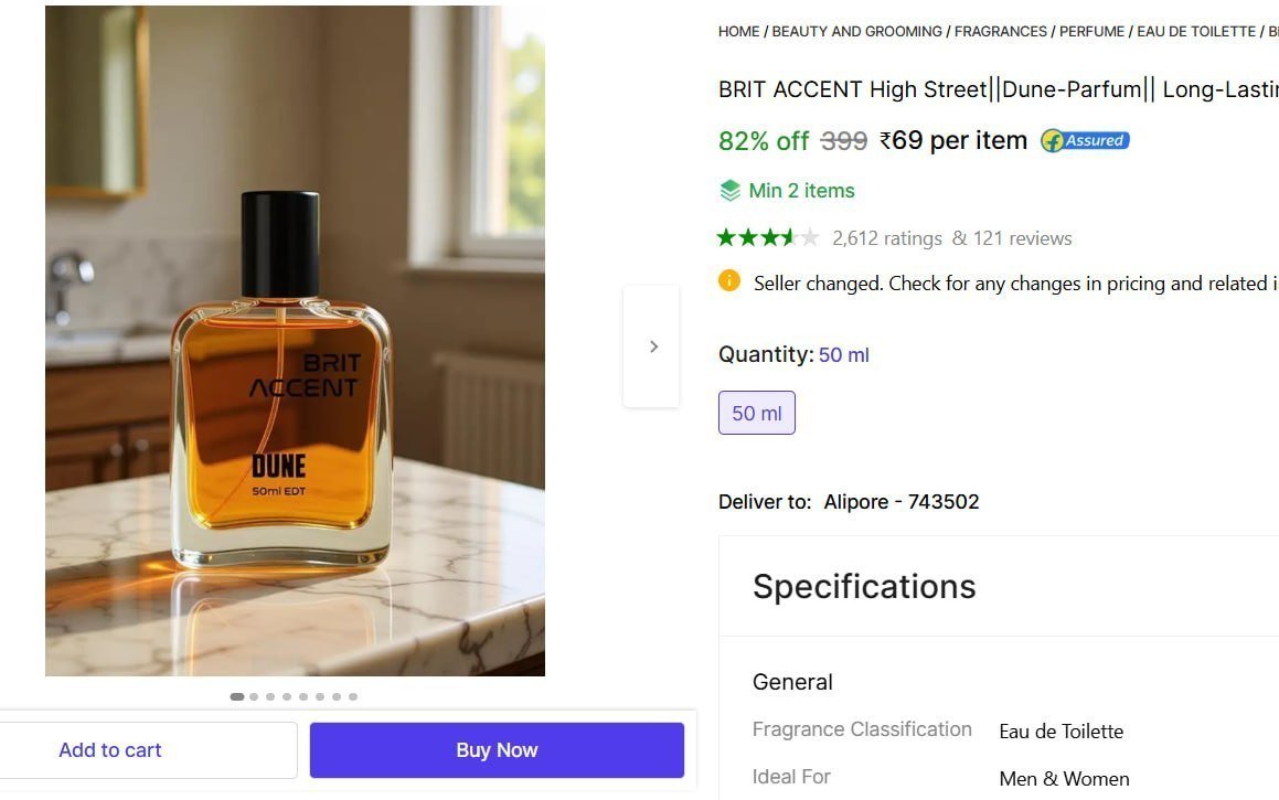 BRIT ACCENT High Street||Dune-Parfum|| Long-Lasting||Premium ingredients|| Eau de Toilette  -  50 ml Price in India - Buy BRIT ACCENT High Street||Dune-Parfum|| Long-Lasting||Premium ingredients|| Eau