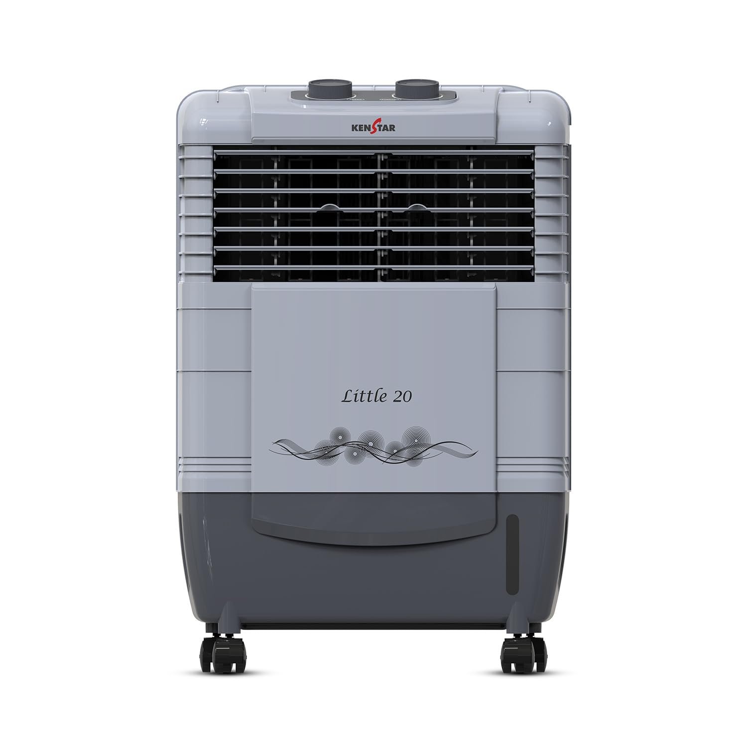 Kenstar LITTLE HC 20 Room/Personal Air Cooler For Home| Honeycomb Pad |High Speed Fan |35 Ft Powerful Air Throw|Inverter compatible |Portable Cooler-Room|1-Yr Product Warranty|Light Grey & Dark Gr