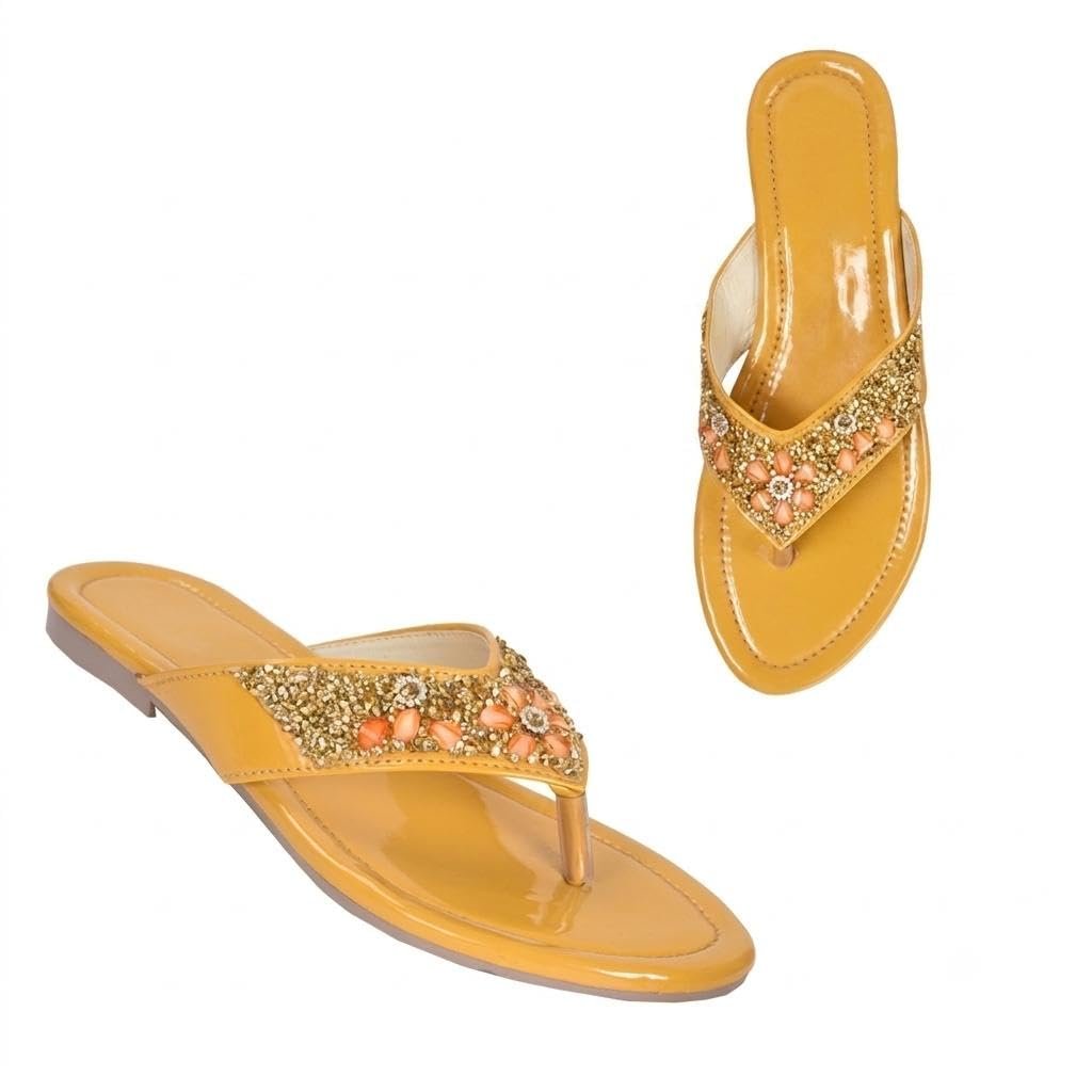 Solvyn Women Multicolor Flats Snadal| Comfortable, Lightweight, Anti Slip