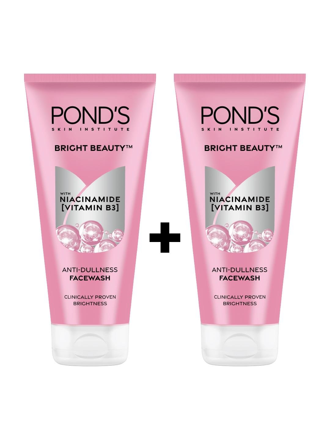 Buy Ponds Pack Of 2 Bright Beauty Anti Dullness Facewash With Niacinamide   200g Each -  - Personal Care for Women