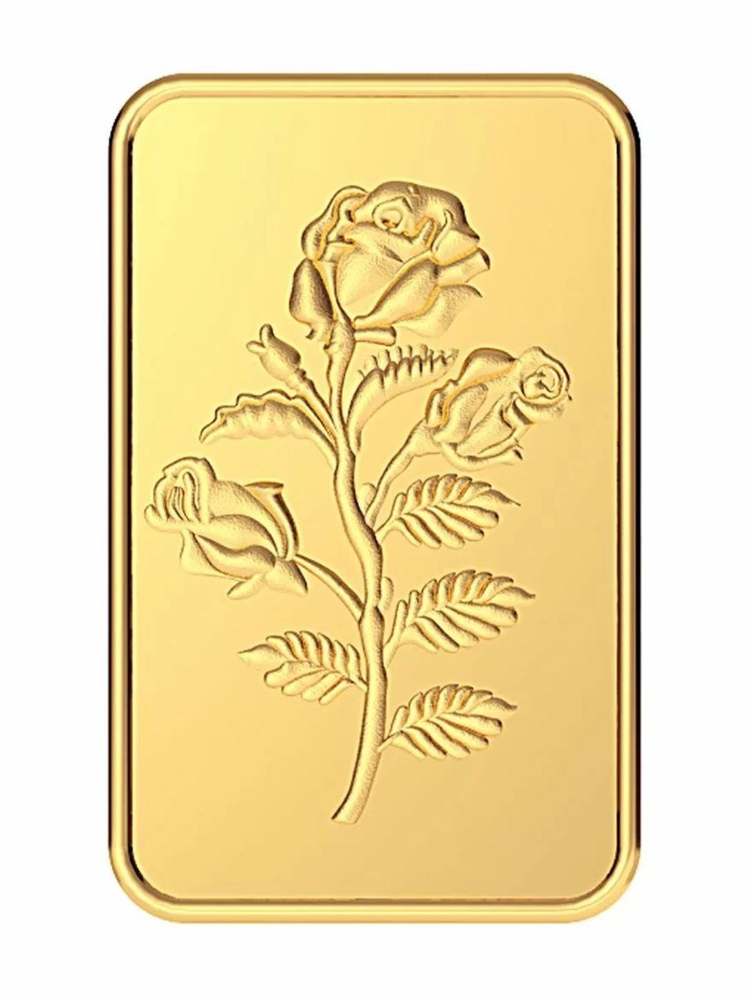 Buy Malabar Gold & Diamonds 24KT 999 Purity Rose Gold Coin   10 G -  - Accessories for Women