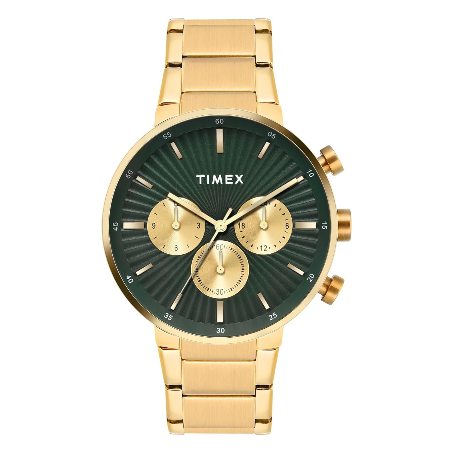 TIMEX Green Round Analog Watch