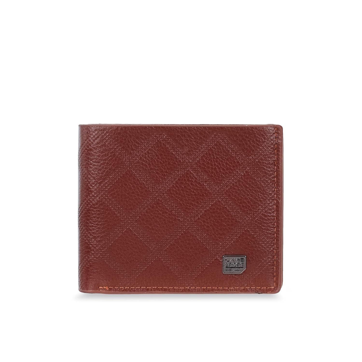 Lavie Sport Charles Bi-Fold Wallet for Men|2 Currency compartments|Holds Upto 4 Credit/ATM Cards|Transparent ID Slot|12 Months Warranty|Box Packaging for Gifting