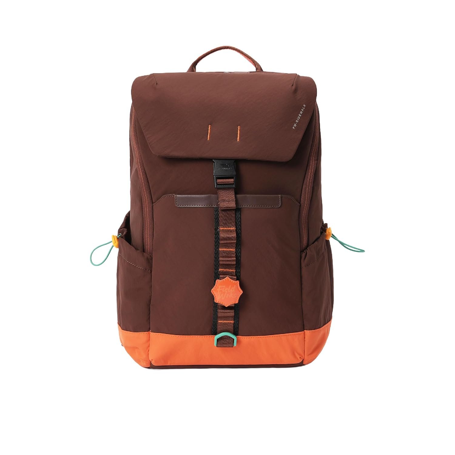 Sidewalk Backpack for College & Daily Carry | Fits 15.6 Inch Laptop | 21L Water-Resistant Aerology Fabric Daypack with Luggage Strap