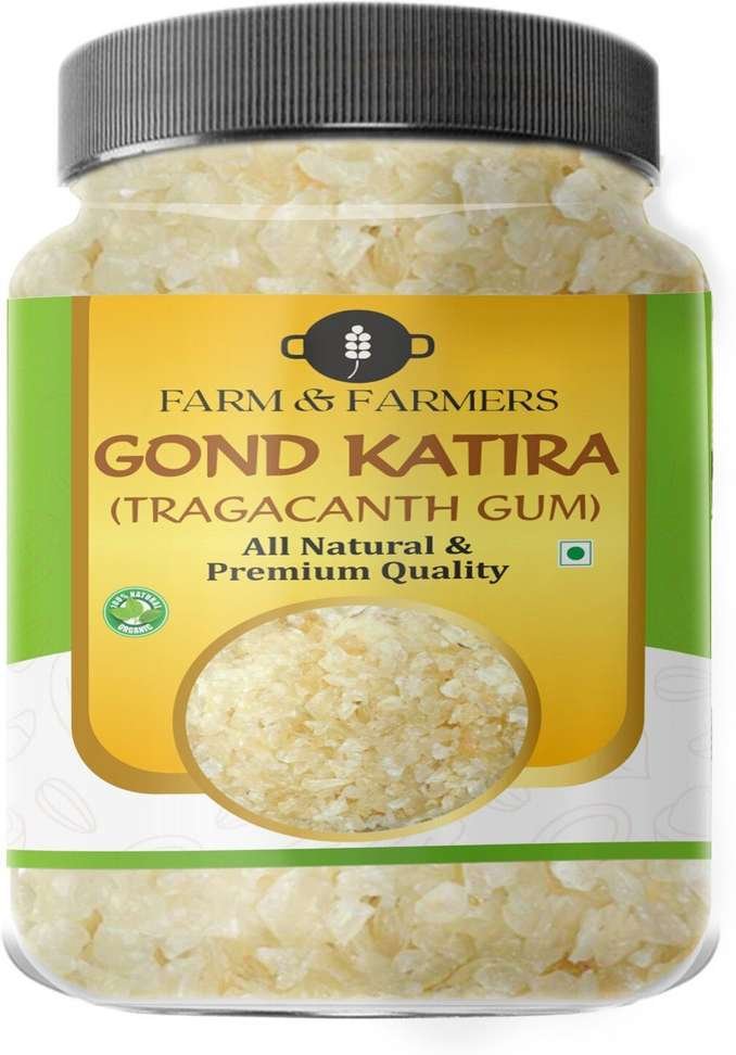 farm farmers premium natural organic gond katira maximum health benefits 200grams assorted seeds nut