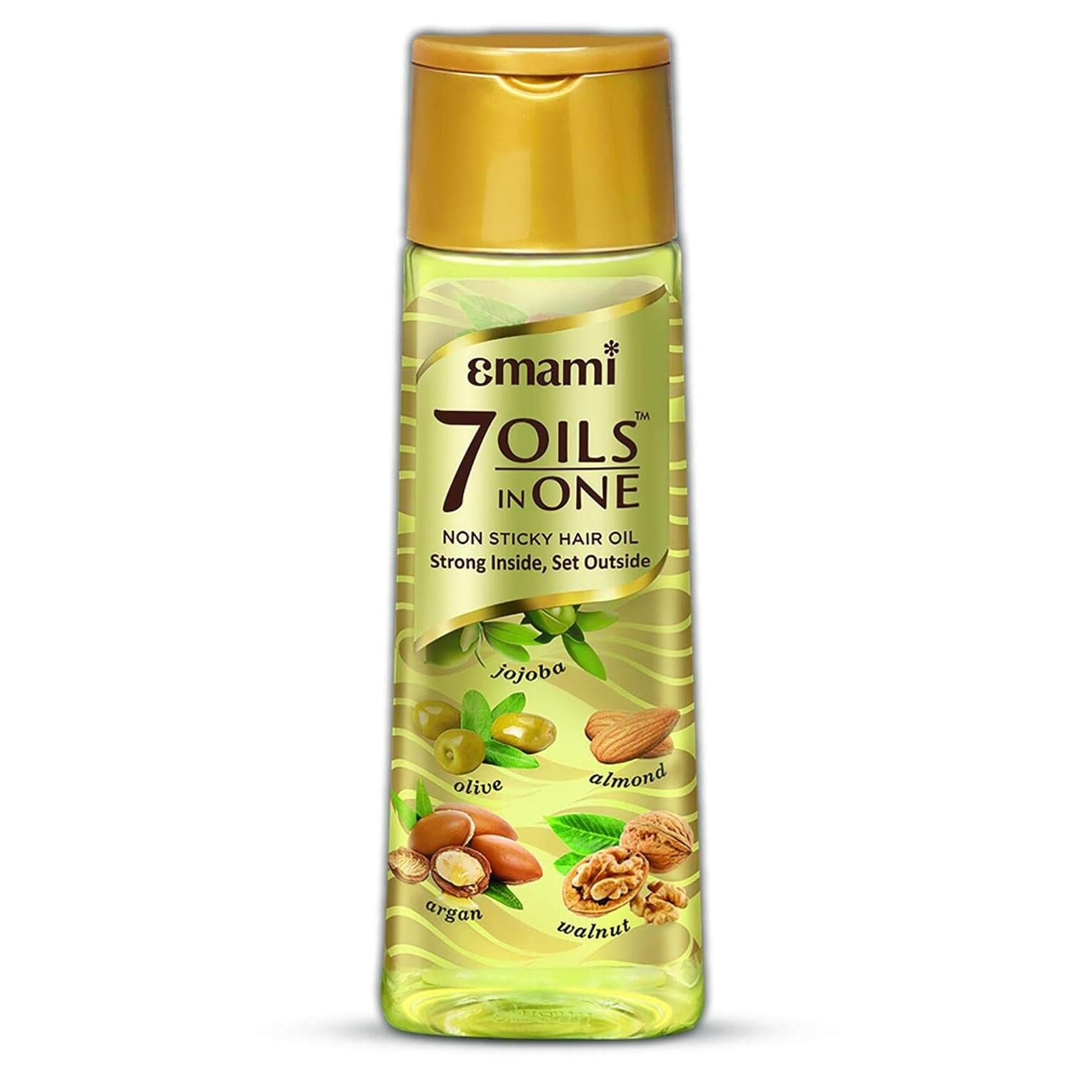 Emami 7 oils in one hair oil, non-sticky, strong inside and set outside- 300ml
