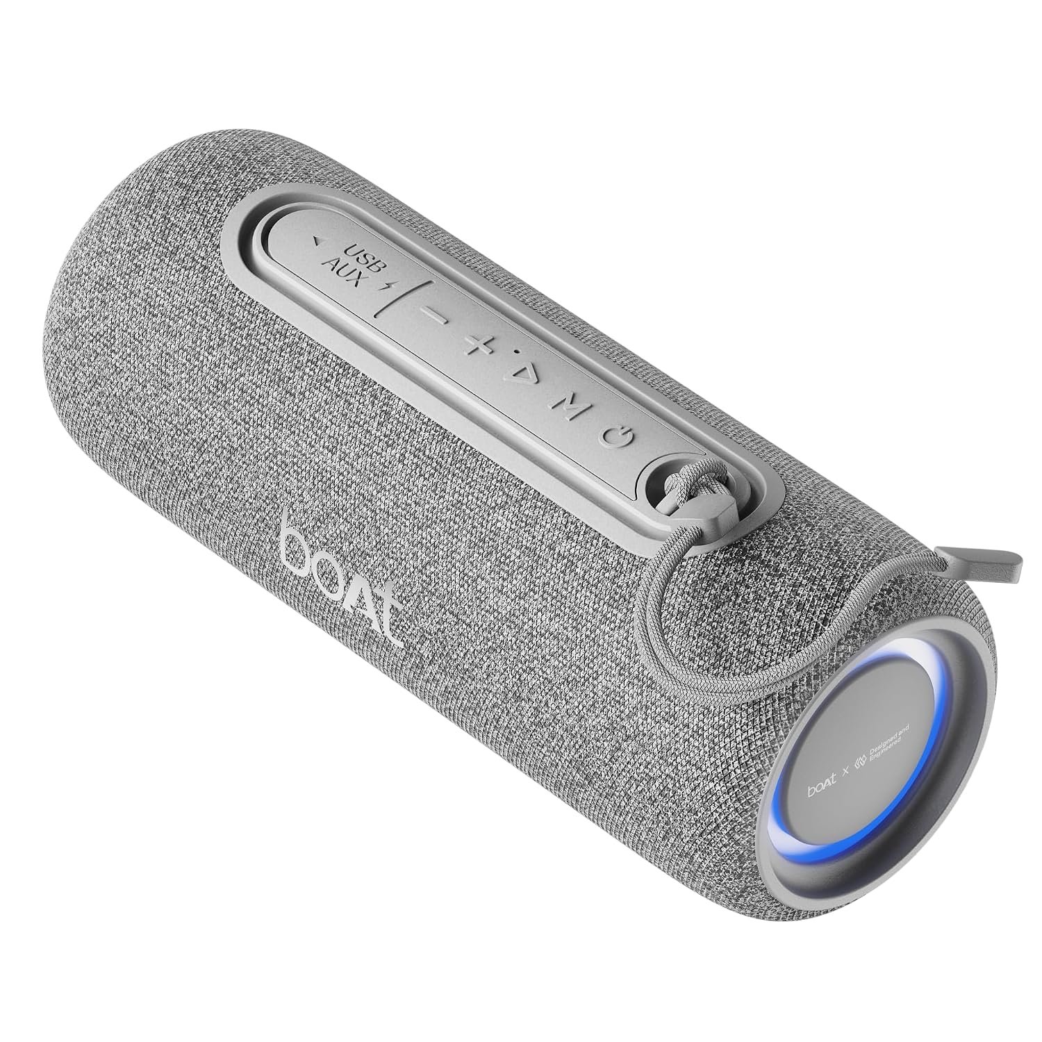boAt Stone 350 Pro Plus 16W Signature Sound, Up to 8 Hours Playtime, IPX5 Resistance, Type-C Charging, TWS for 2X Power, Built-in Mic, Voice Assistant Wireless Bluetooth Speaker (Titanium Grey)