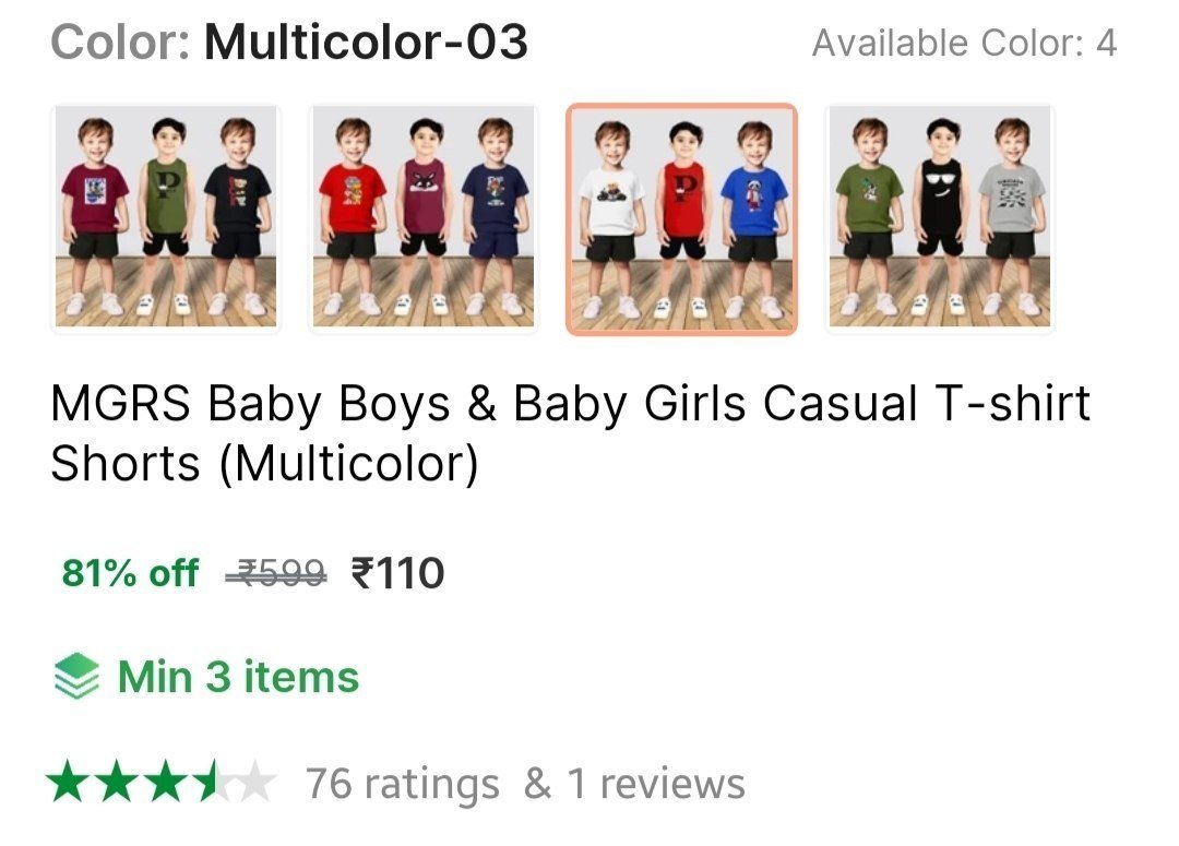 MGRS Baby Boys & Baby Girls Casual T-shirt Shorts Price in India - Buy MGRS Baby Boys & Baby Girls Casual T-shirt Shorts online at Shopsy.in